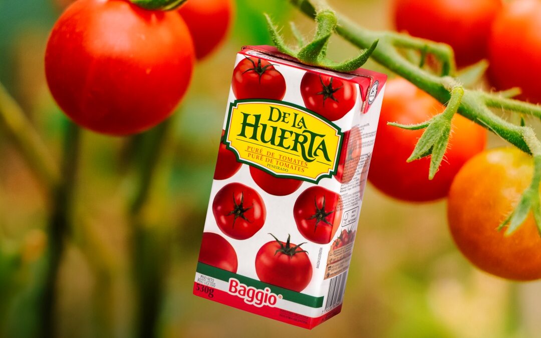 El puré de tomates tiene que ser De la Huerta