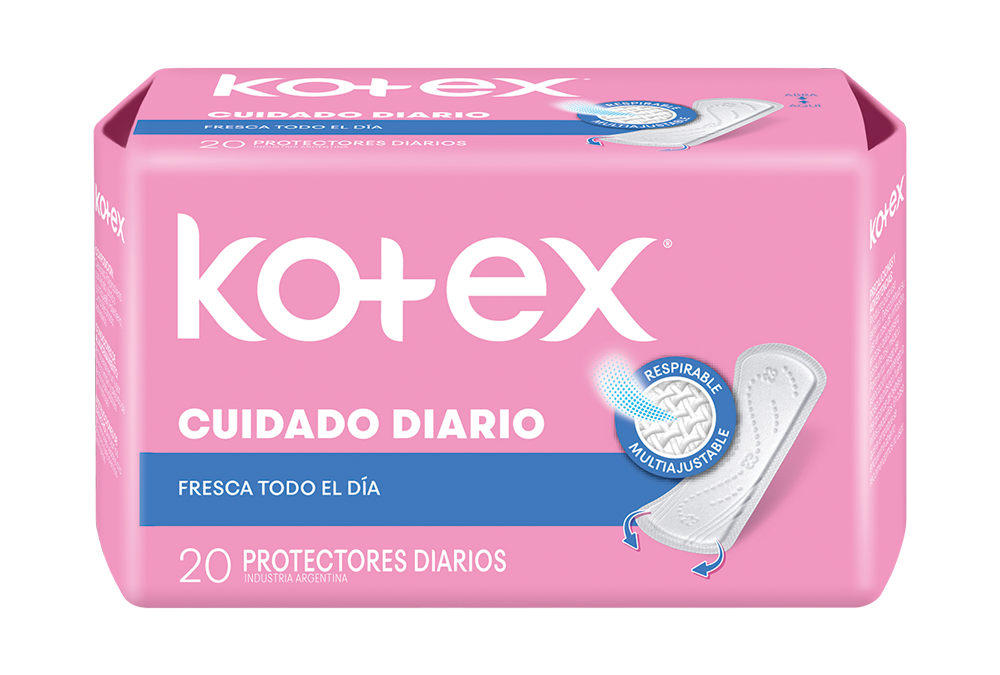 Kotex es la marca pionera líder en la categoría de protección femenina